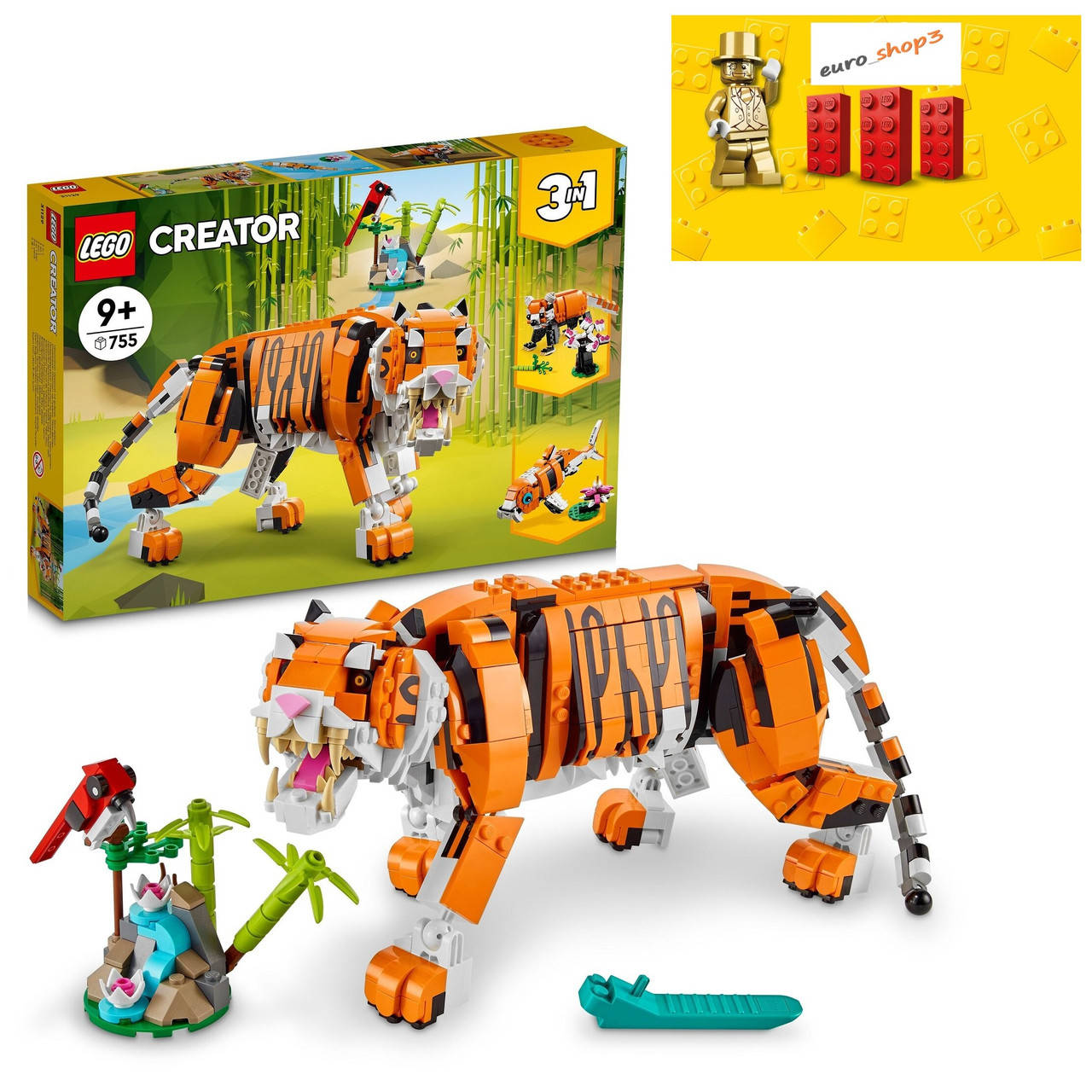 

LEGO Creator Величественный тигр 31129, Красный