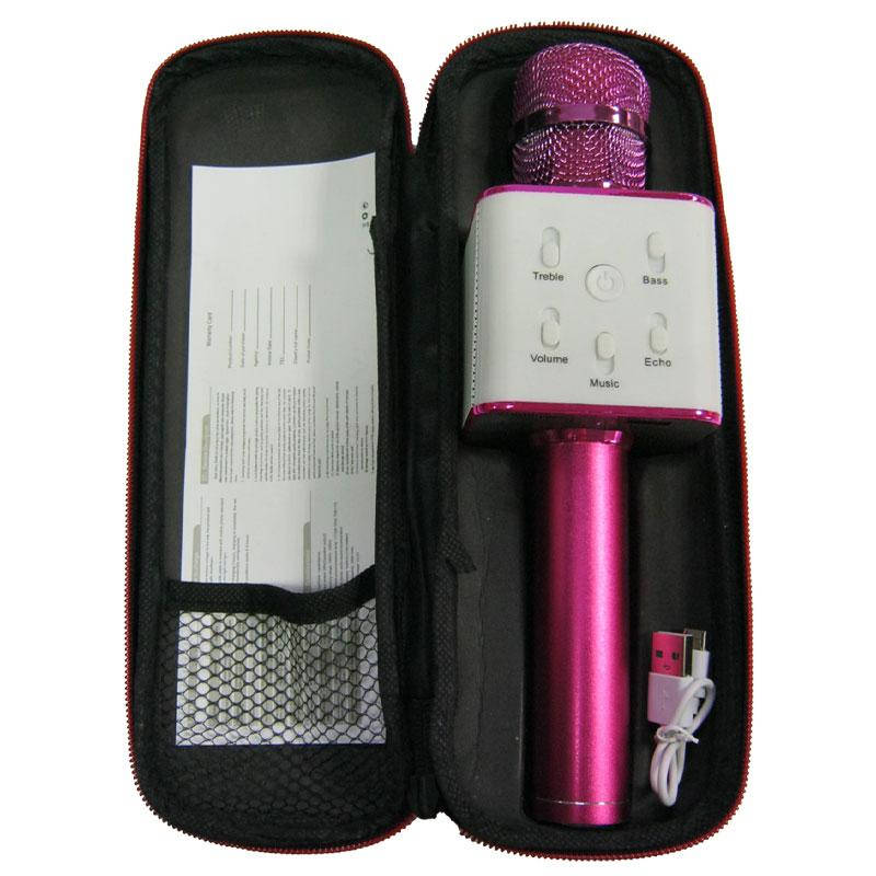 

Микрофон караоке mini speaker+Karaoke Q7 bluetooth (в футляре)
