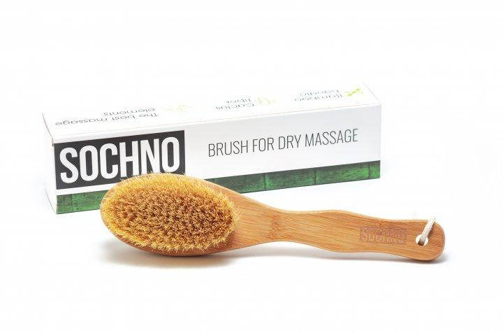 

Щетка для сухого массажа тела SOCHNO