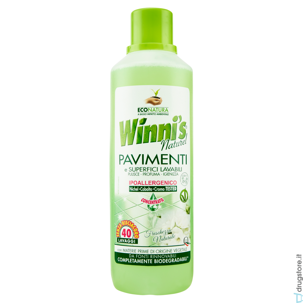 

Эко-Средство для мытья пола Winni’s Pavimenti e Superfici Lavabili, 1lt, Италия