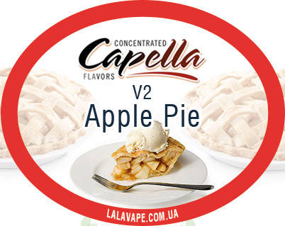 

Ароматизатор Capella Apple Pie V2 (Яблочный пирог)