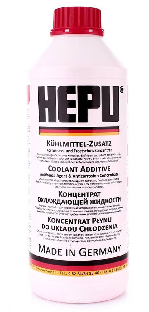 

Антифриз Hepu G12 (концентрат красный ) 1,5л