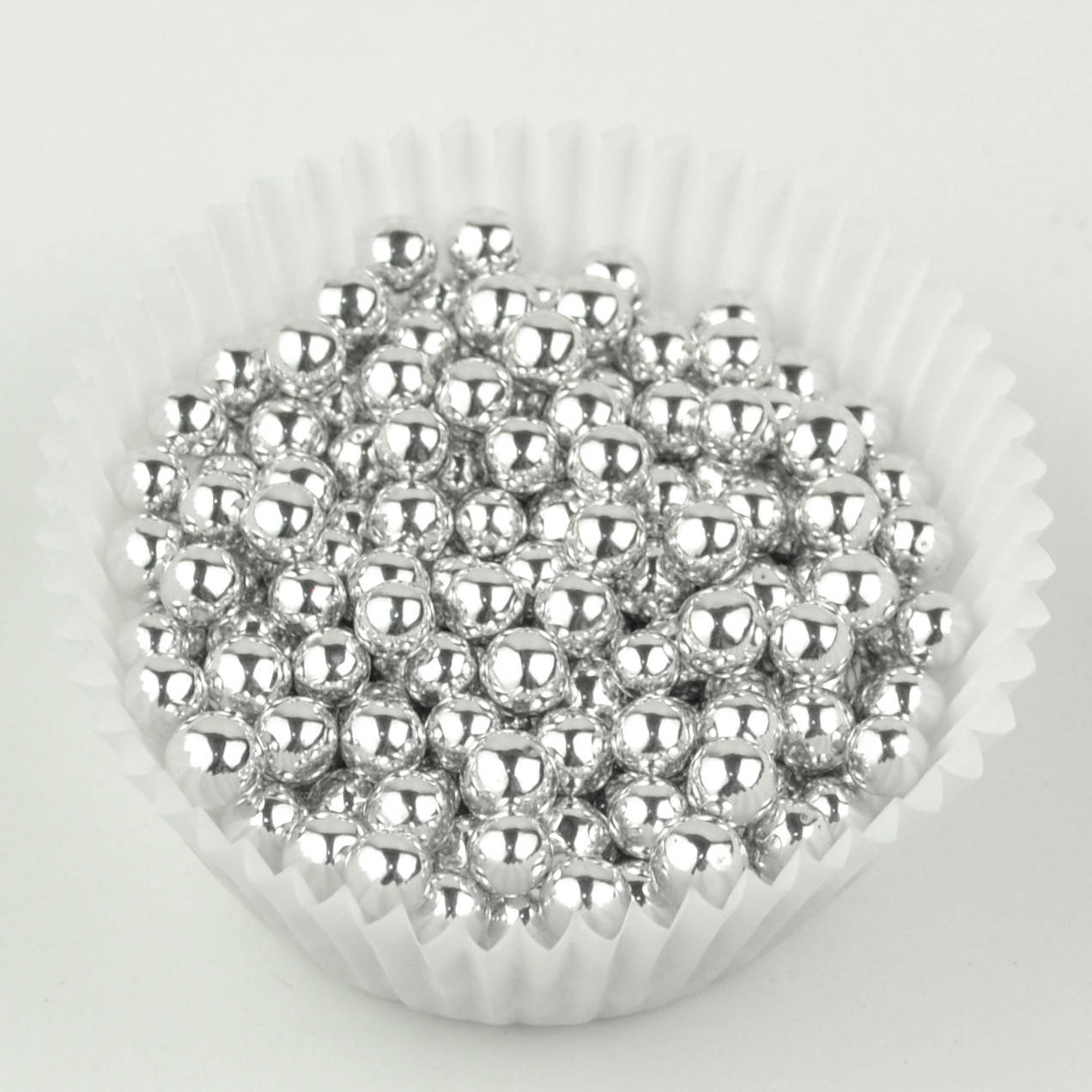 

Драже сахарное серебряный жемчуг 5 мм 50 гр Италия