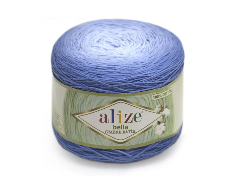 

Alize Bella Ombre Batik, №7407, Синий
