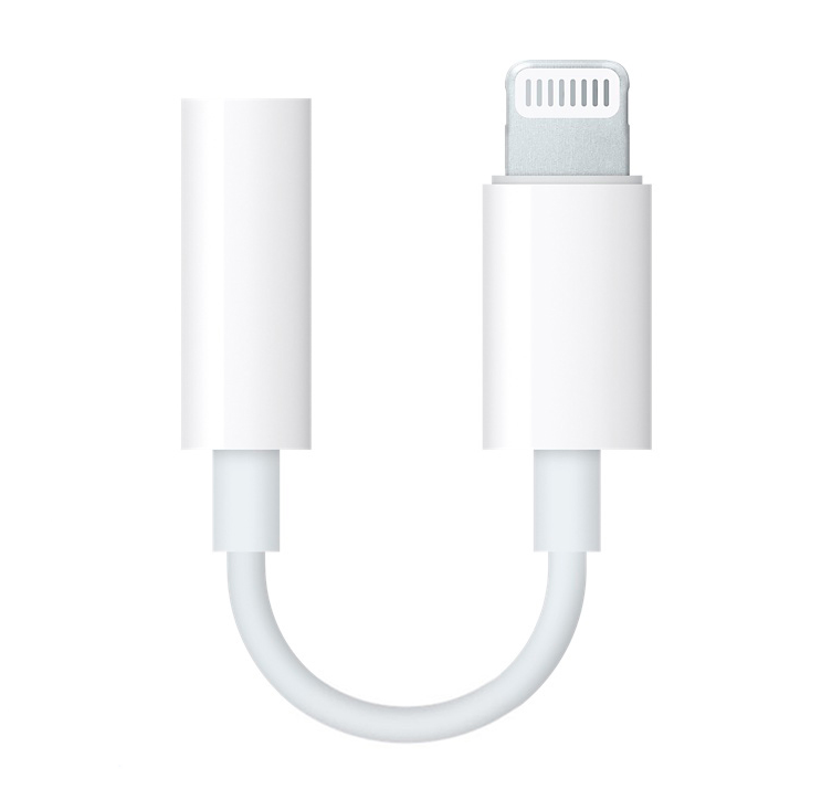 

Переходник для наушников Lightning - 3.5 мм Audio Converter. Адаптер аудио Лайтинг to 3.5mm mini jack XS31, Белый
