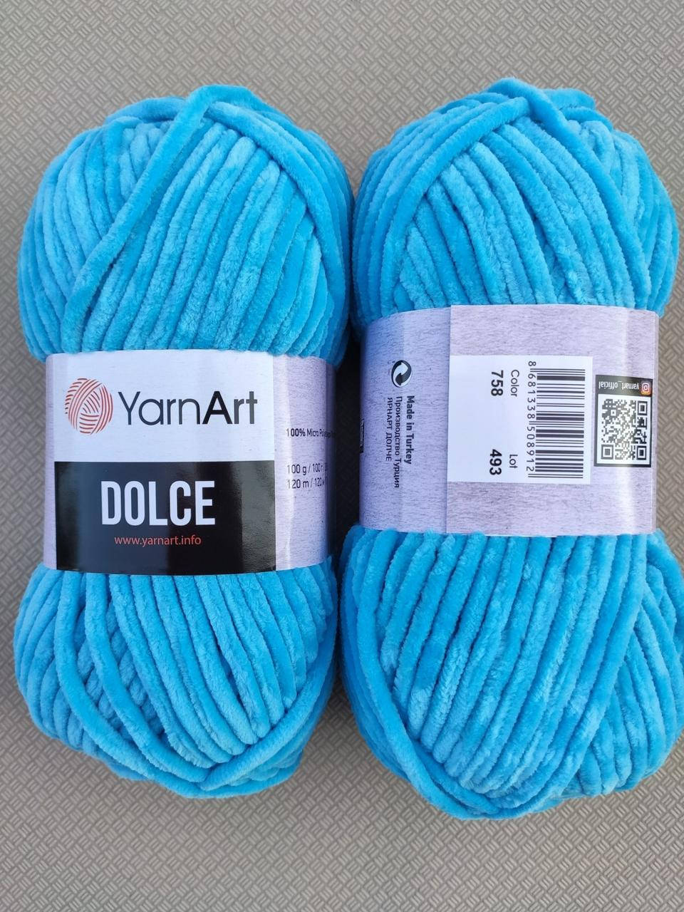 

YarnArt Dolce - 758 бирюзовый