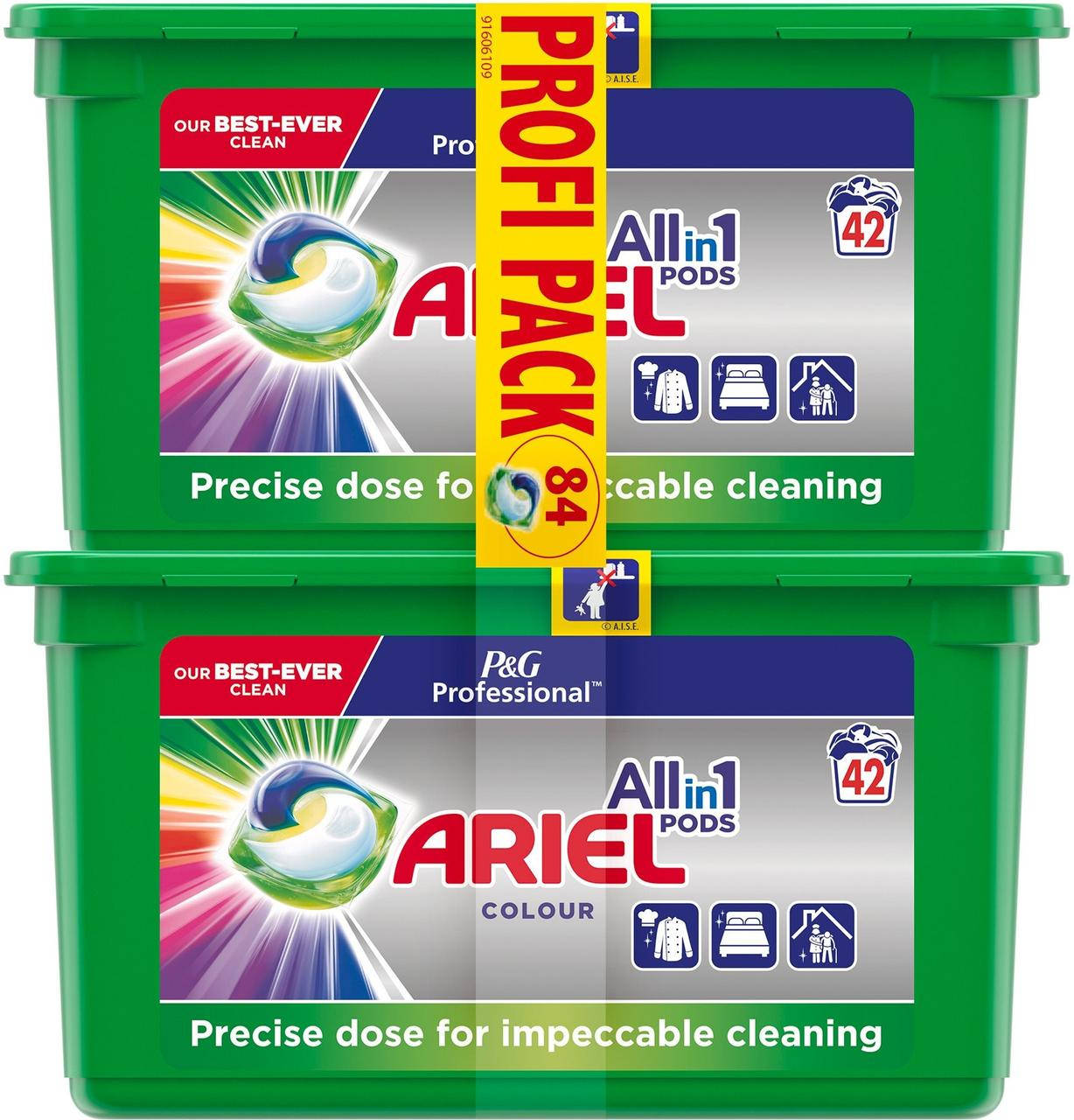 

Капсулы для стирки цветного белья Ariel Pods Все-в-1 Color 84 шт
