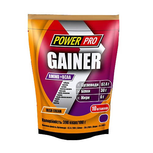 

Гейнер высокобелковый Power Pro Gainer 1 kg кокос