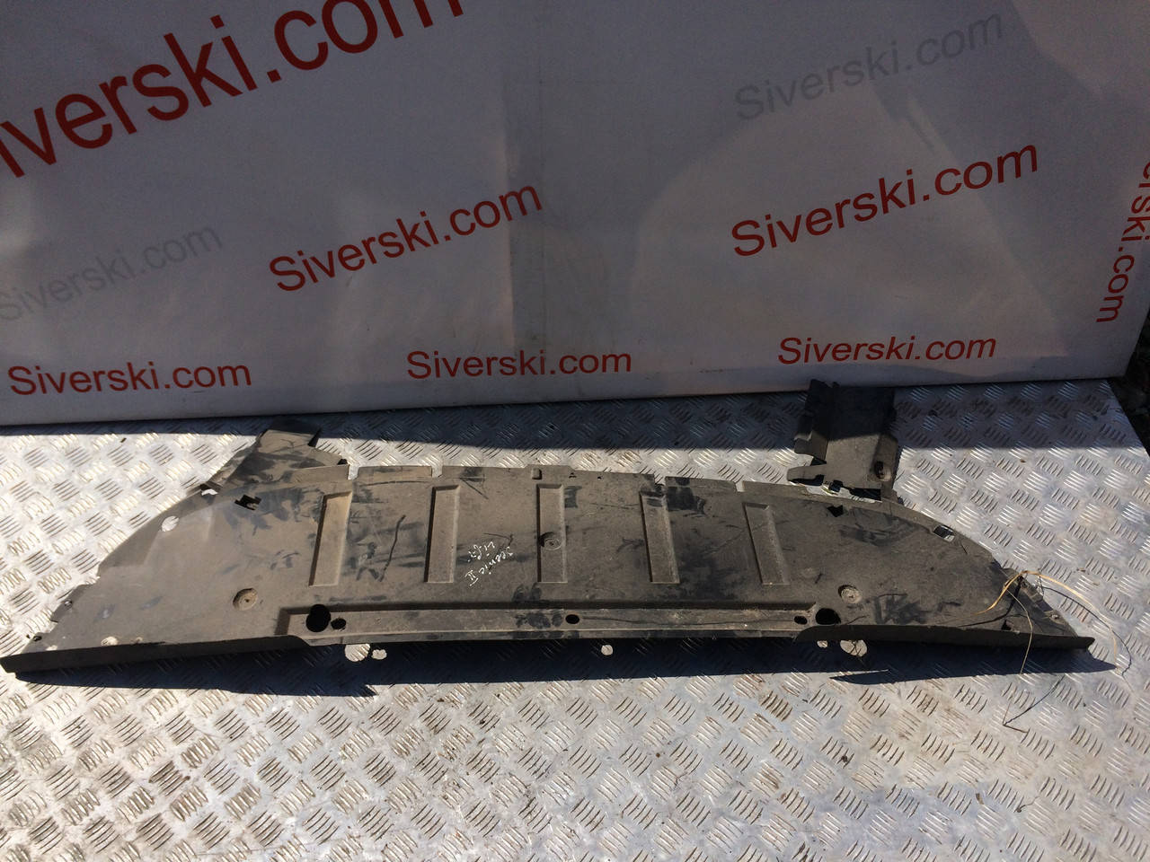 

Защита бампера, накладка под бампер, Renault Scenic 2, рестайлинг