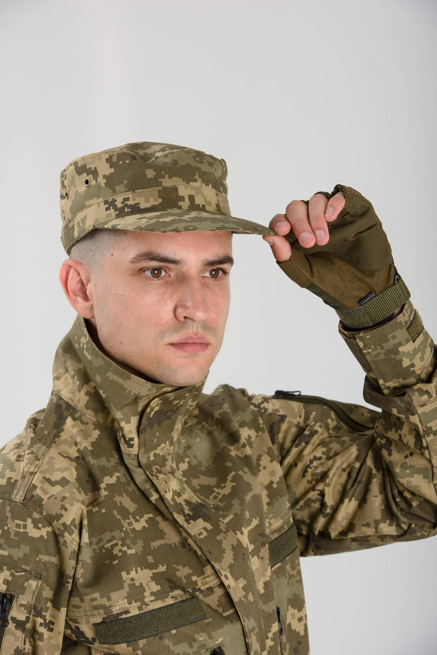 

Кепка военная камуфляжная с регулированием Пиксель Grehori Textile, Камуфляж пиксель