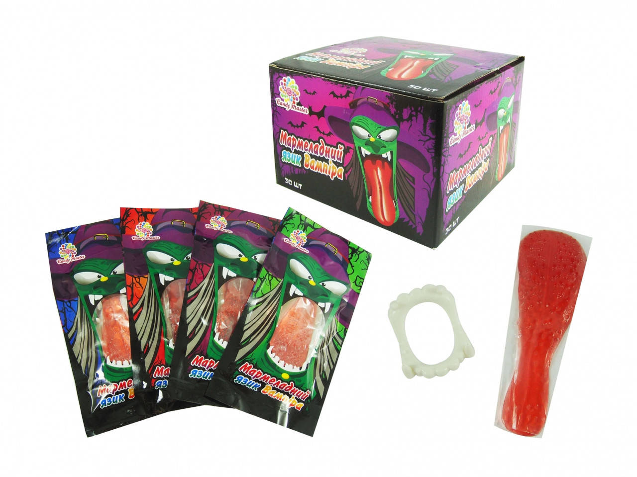 

Желейные конфеты Язык вампира 30 шт