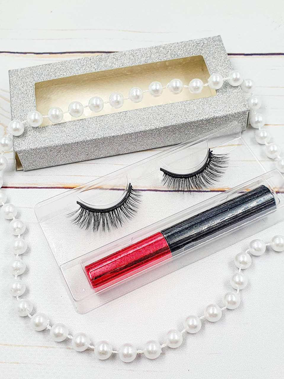 

Набор магнитные ресницы + магнитная подводка + пинцет