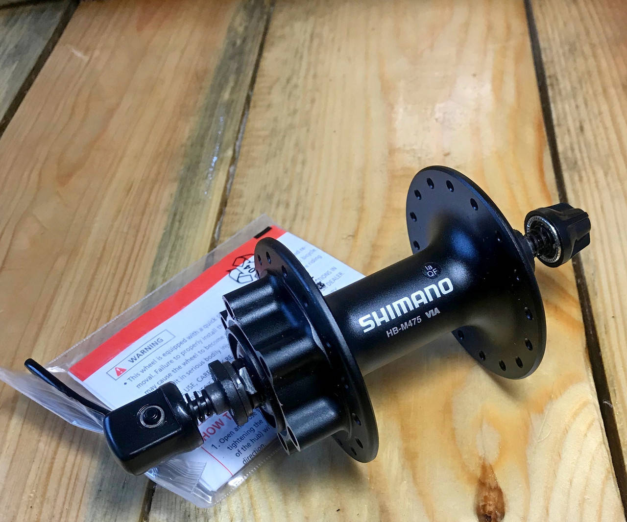 

Втулка передняя Shimano Alivio HB-M475 36H