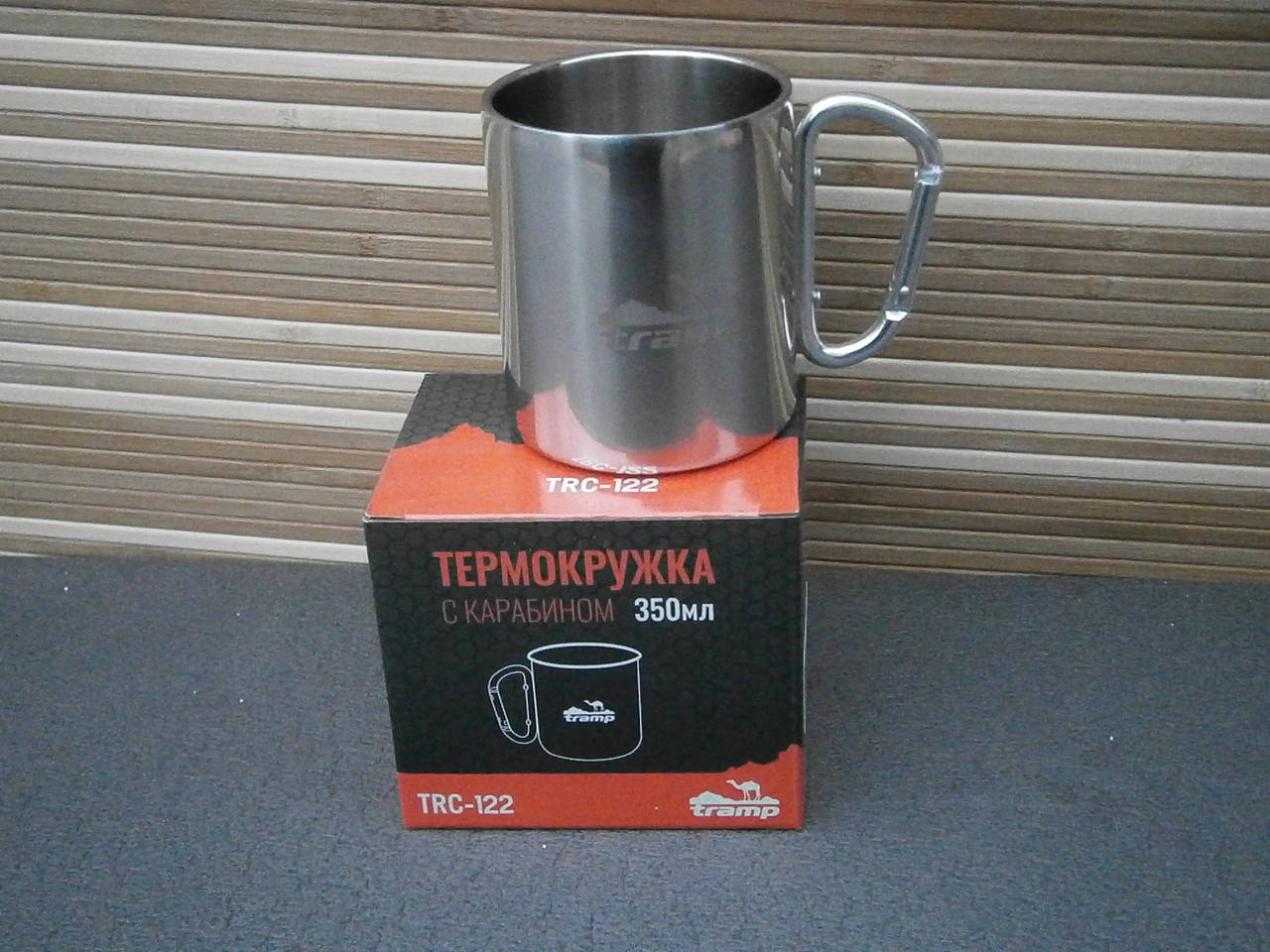 

Термокружка TRAMP TRC-122 з карабіном 350мл