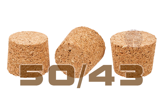 

BIOWIN пробка 50/43 мм, Терракота