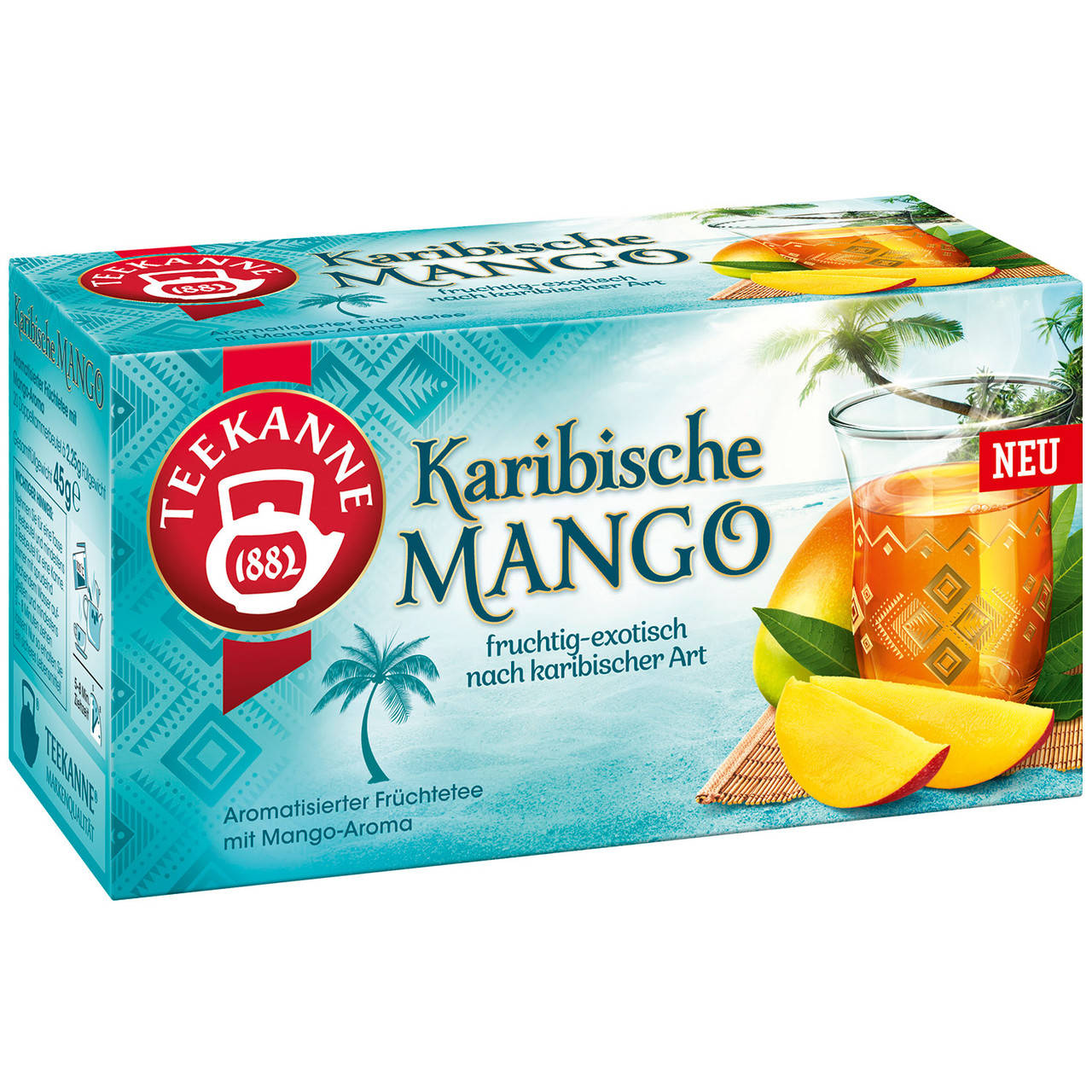 

Чай Teekane Karibische Mango Карибский манго 20s 45g