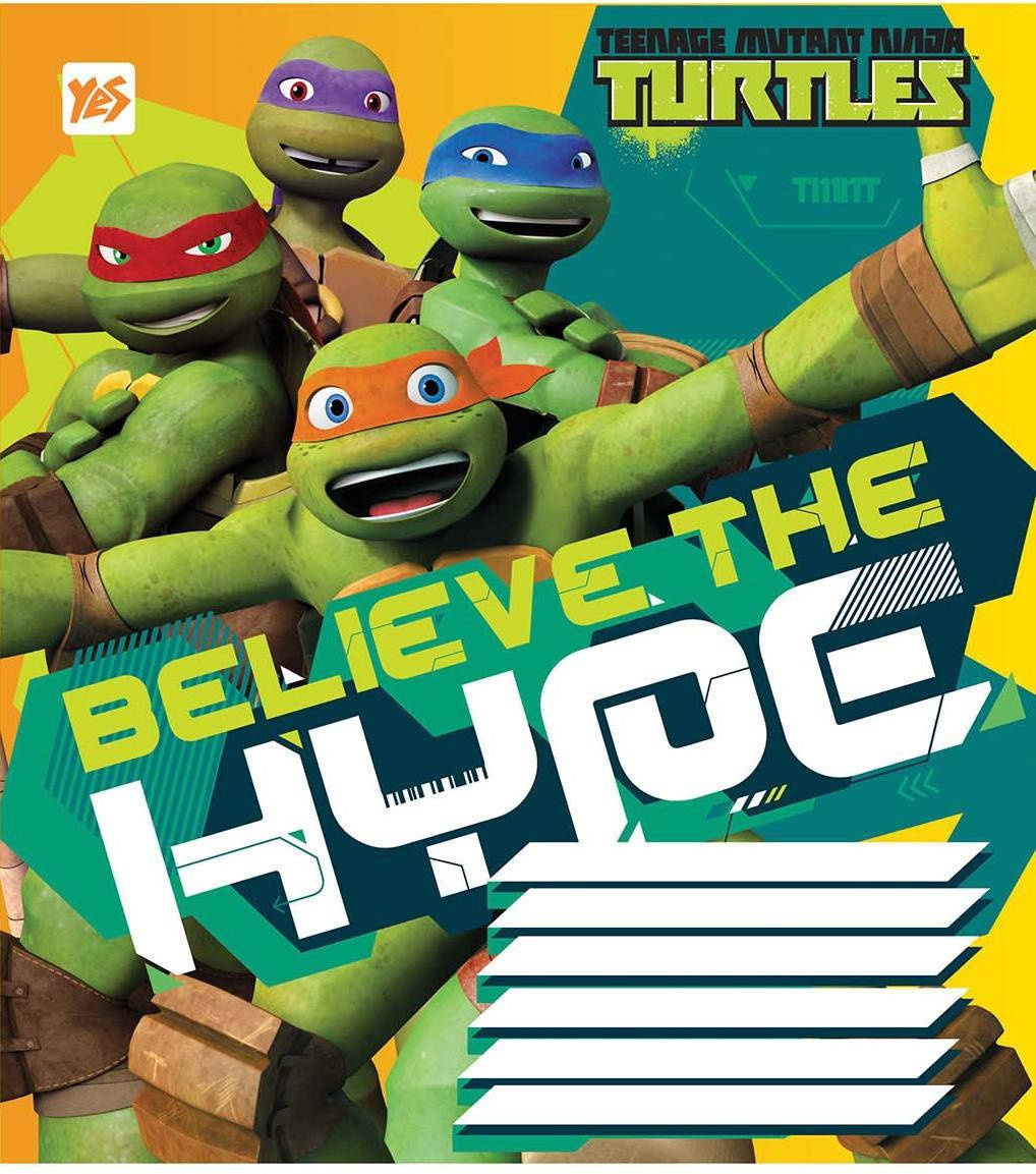 

Зошит 12арк. лін. YES TMNT City №762946(25)(500)