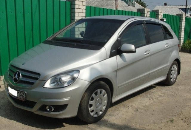 

Дефлекторы окон ветровики на Mercedes W245 B-Class 2005-2011 Мерседес В245