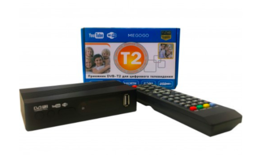 

Цифровой тюнер DVB-T2 MEGOGO