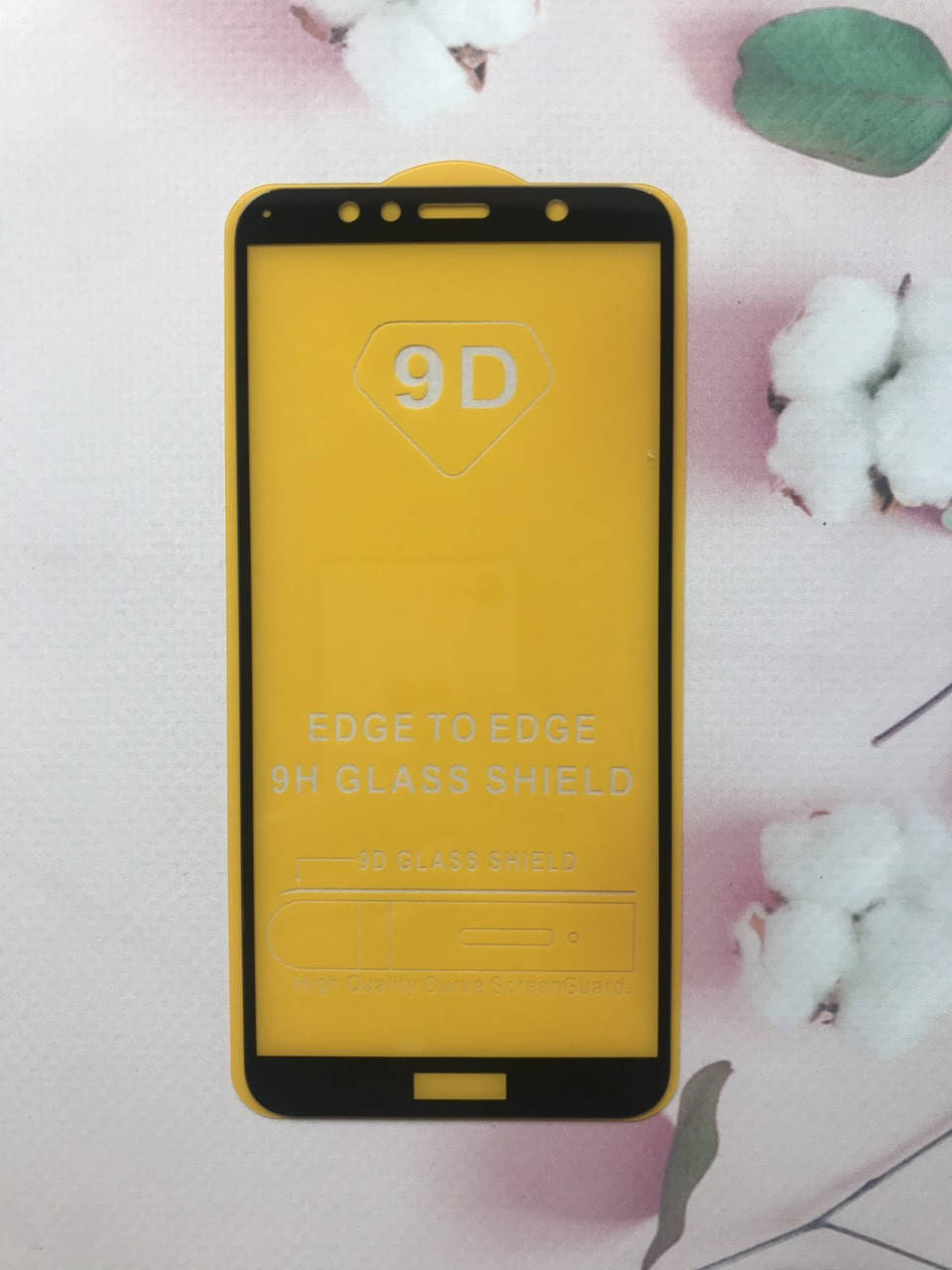 

Защитное стекло 9D для Huawei Y6 2018 / Y6 prime 2018 Black, Черный