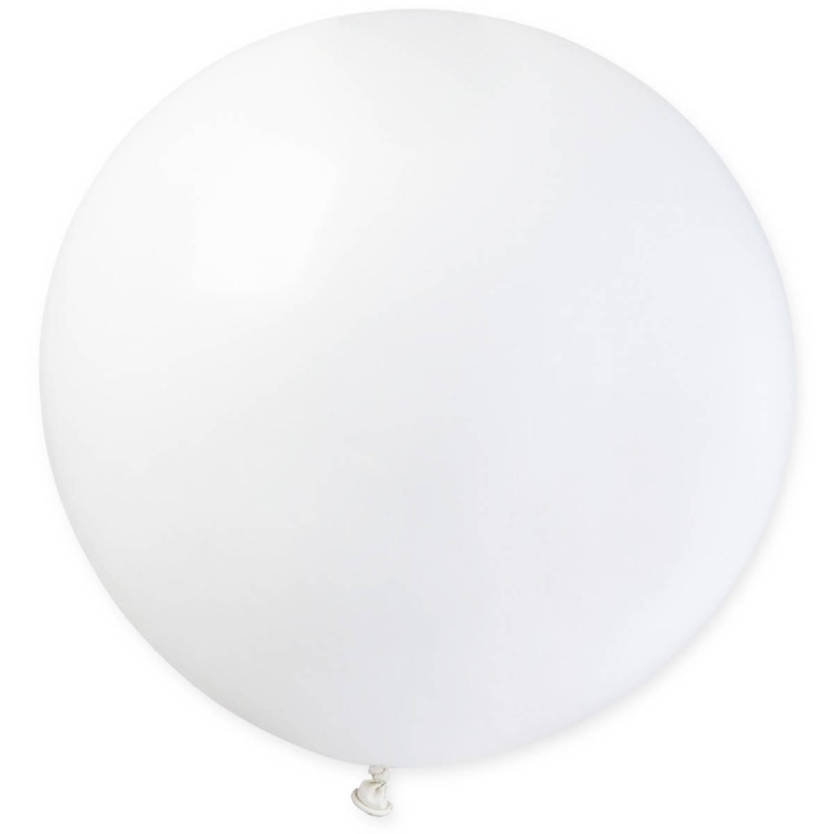 

Латексный шар 19"(48см) пастель белый (01) Gemar