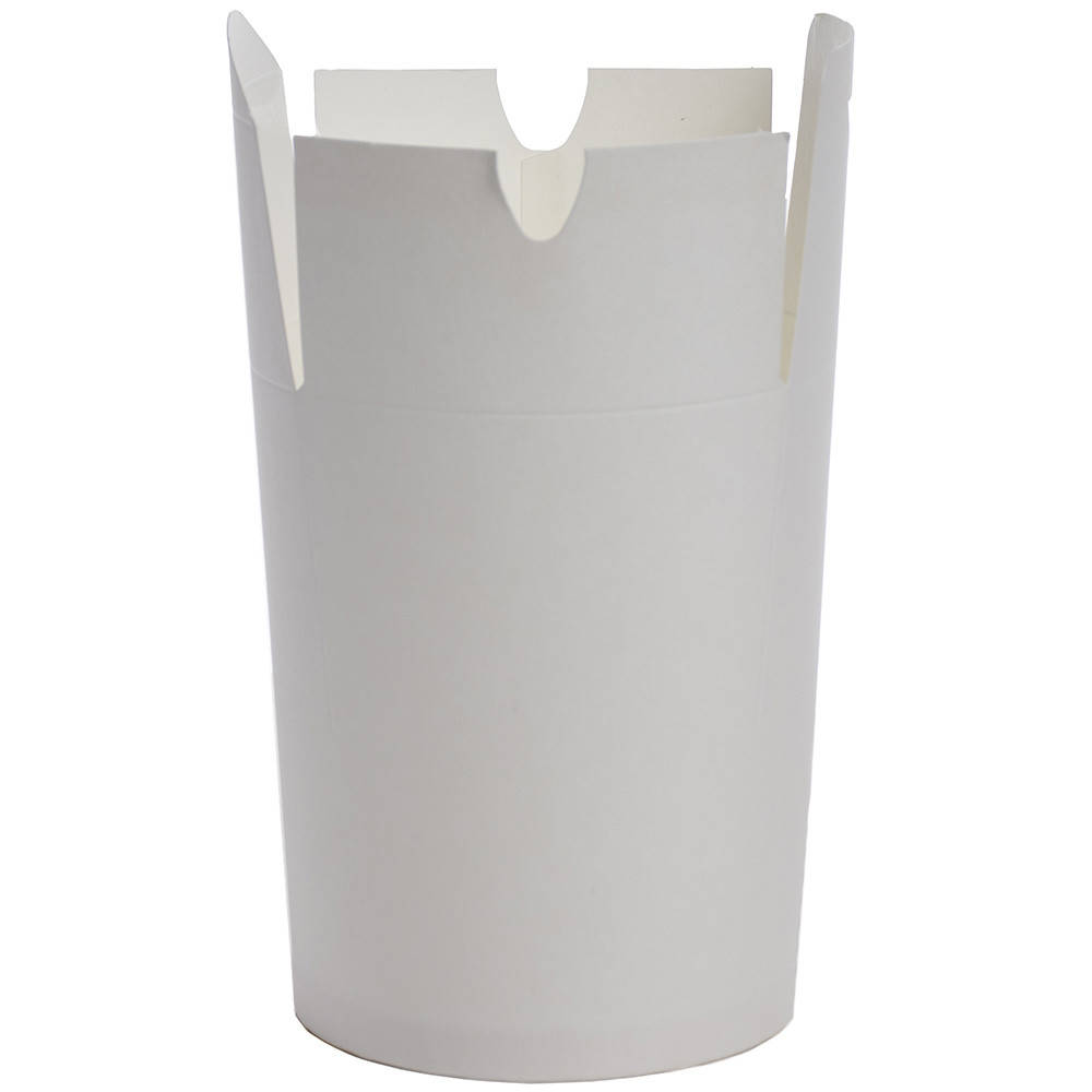 

Упаковка под лапшу картон 500 мл, Белый