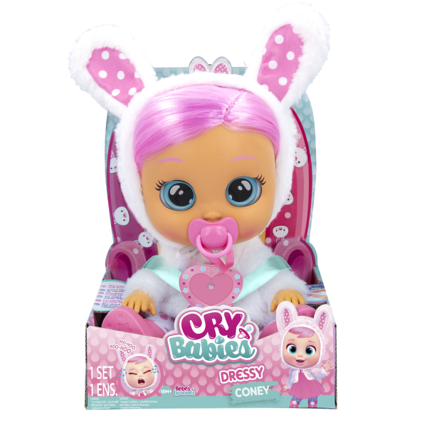 

Кукла Край Бэби Пупс плакса, Cry Babies Dressy Coney Оригинал из США