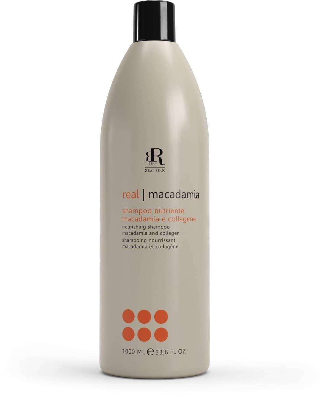 

Шампунь для волос с маслом макадамии и коллагеном Rline Macadamia Star 1000 мл