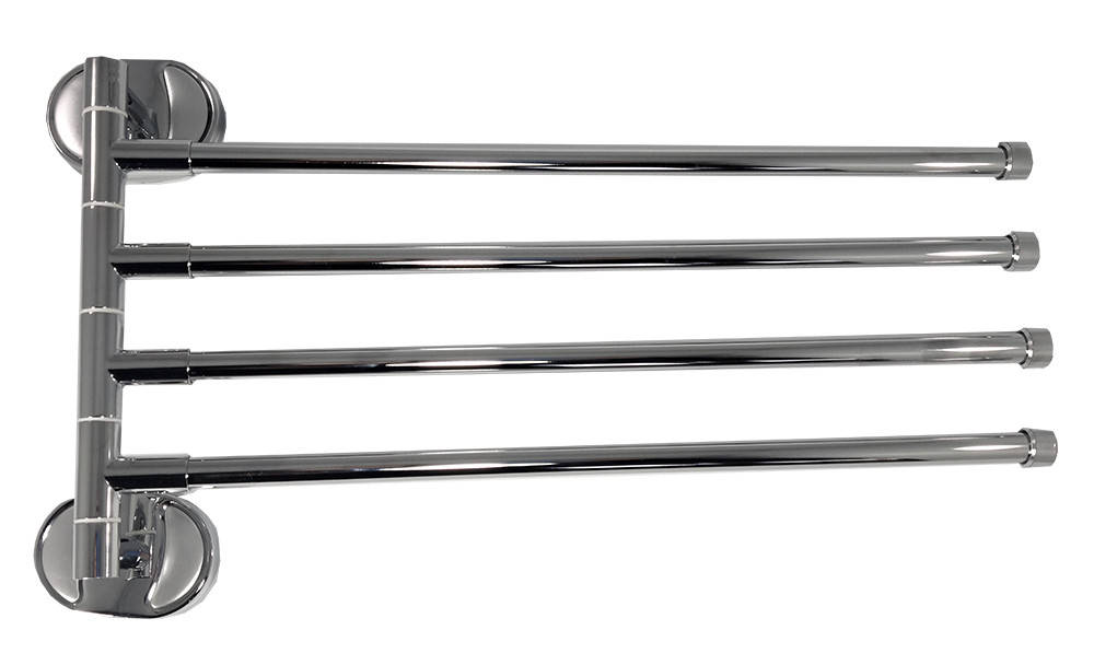 

Рушникотримач поворотний 4 тримачі Frap F1914 1/40