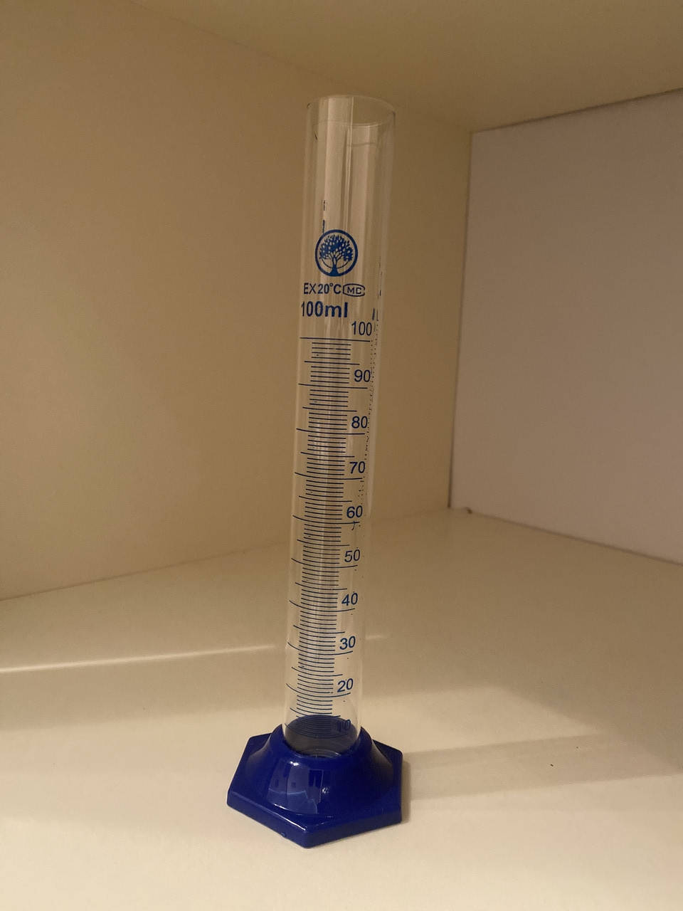 

Цилиндр мерный 100 мл Колба Мензурка Стекло