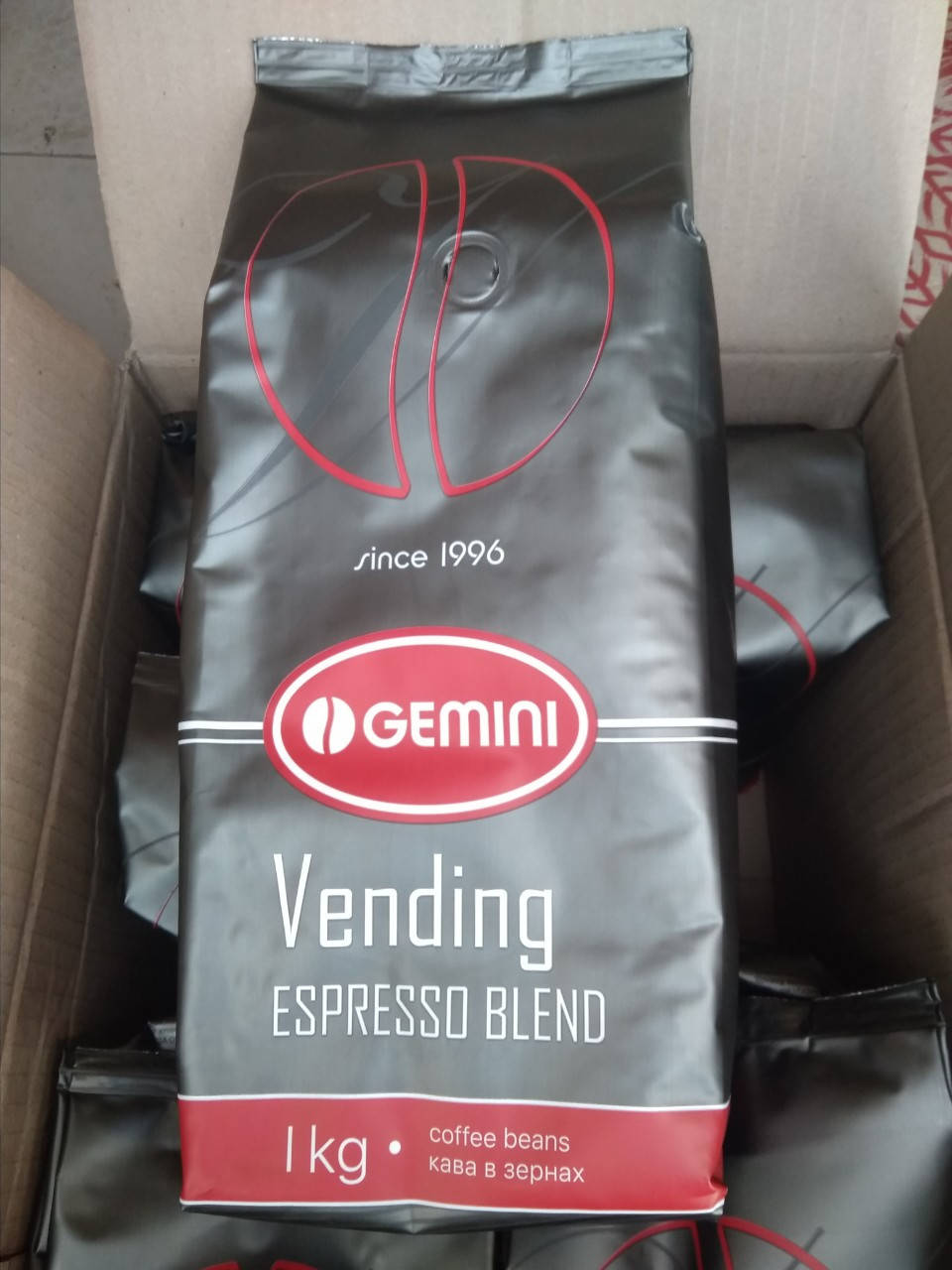

Gemini Espresso Vending Кофе 1кг. (зерно)