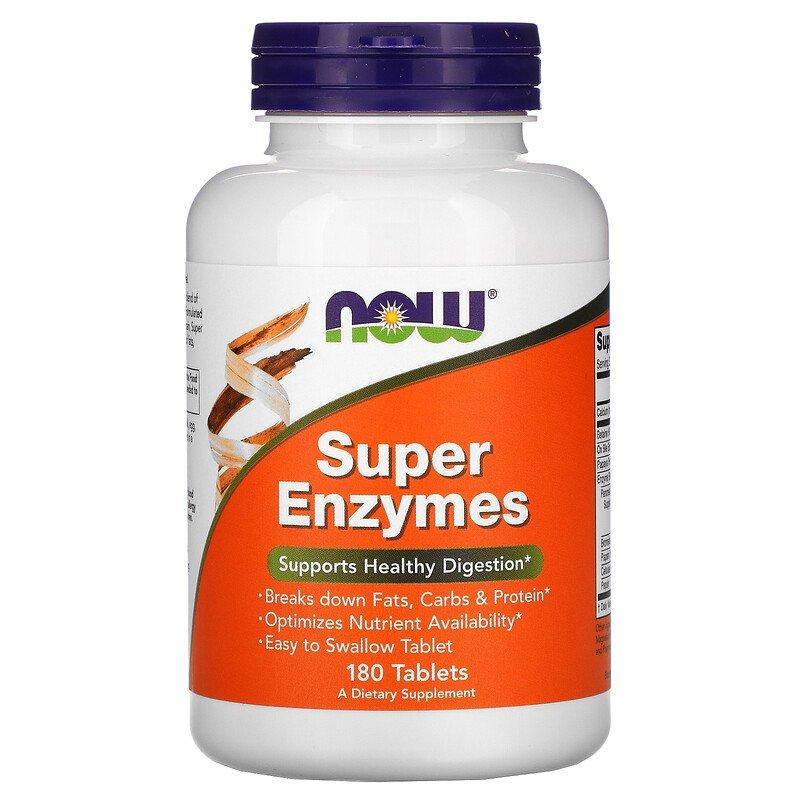 

Now Foods Super Enzymes 180 таблеток