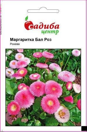 

Семена Маргаритка Бал Роз 0,1г Садыба Центр, Розовый