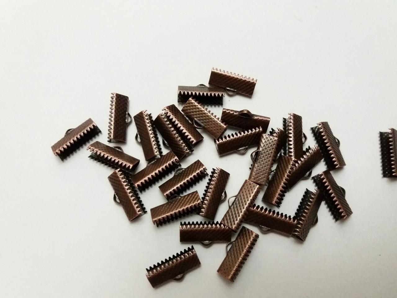 

Обжим 1,6 см красная бронза