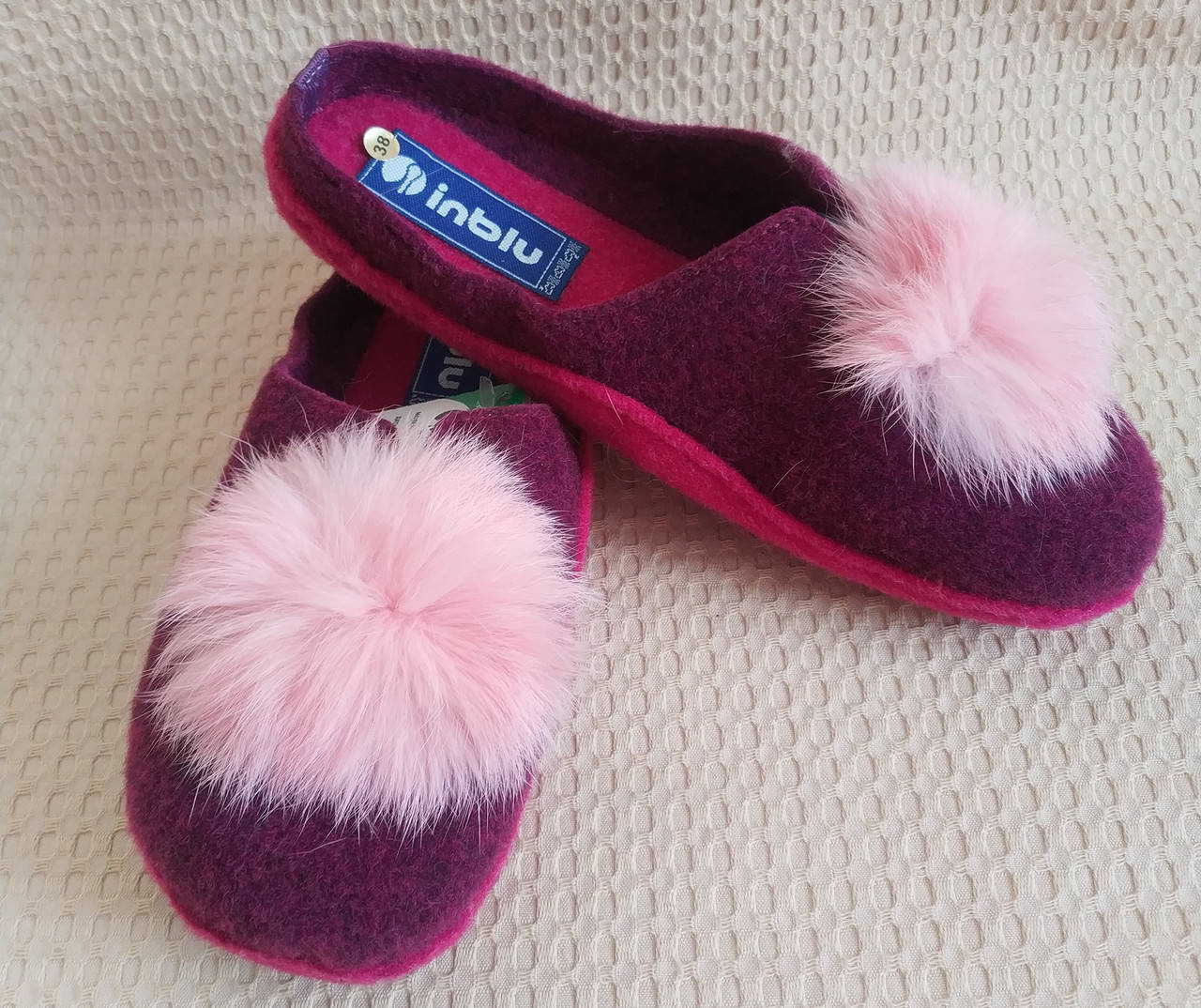 

Комнатные тапочки Inblu (женские) 39