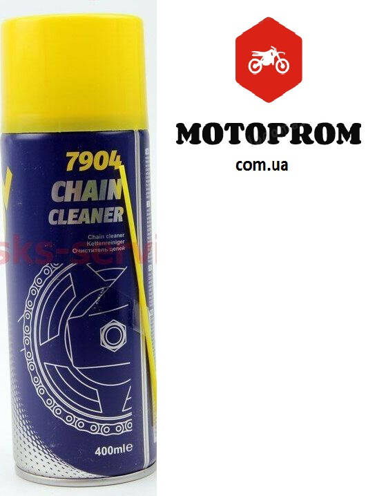 

Очиститель для приводных цепей "CHAIN CLEANER", Аэрозоль 400ml (MANNOL)