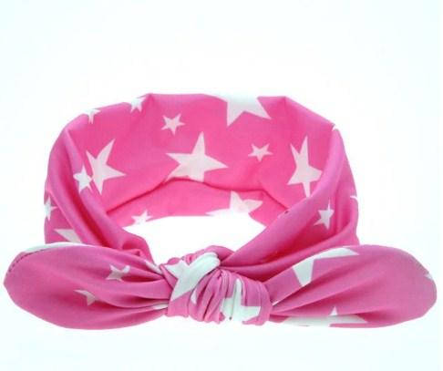 

Повязка для волос Baby Ball розовая со звездочками (LZP51124147), Розовый
