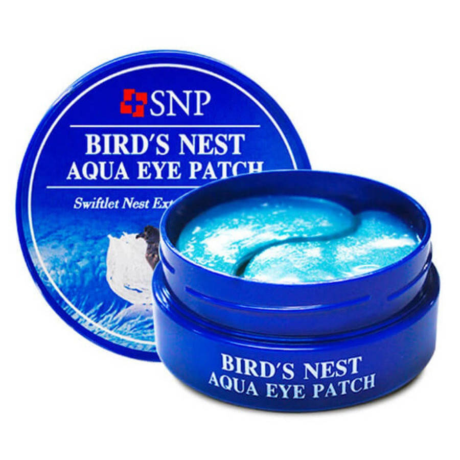 

БЕЗ КОРОБКИ! Омолаживающие гидрогелевые патчи с экстрактом ласточкиного гнезда SNP Bird's Nest Aqua Eye Patch,