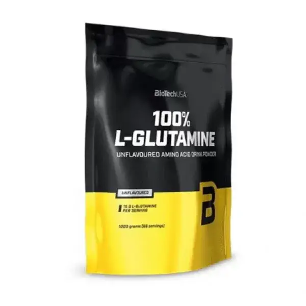 

Глютамин BioTech usa 100% L-Glutamine 1 kg pure