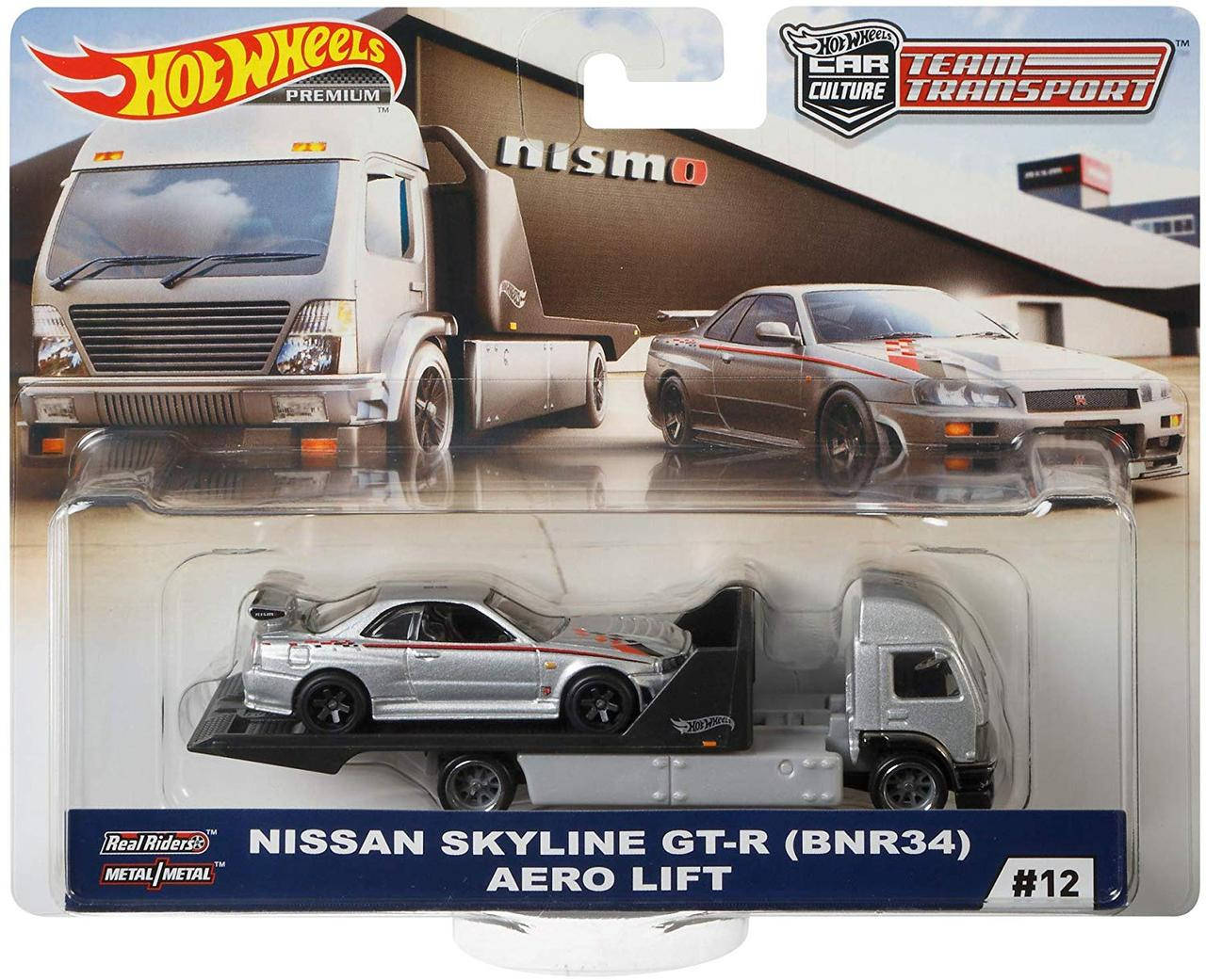 

Коллекционные модели Hot Wheels Nissan Skyline GT-R ( BNR34) aero lift