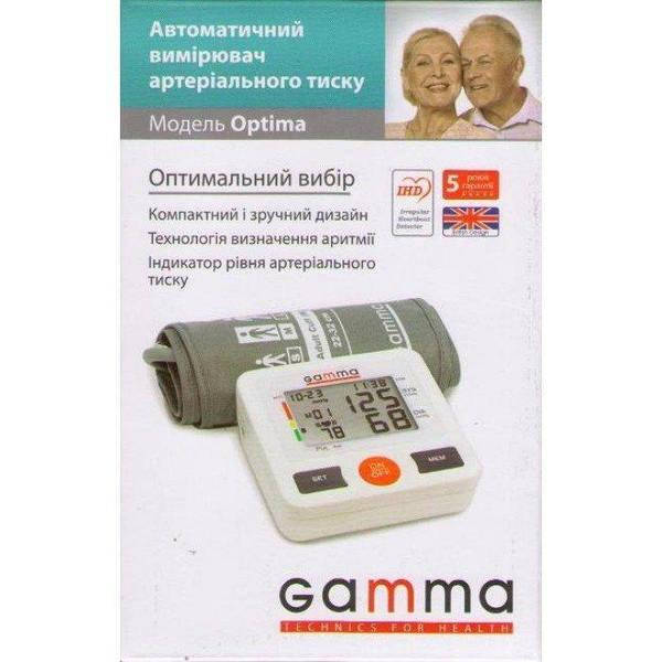 

Автоматический тонометр Gamma
