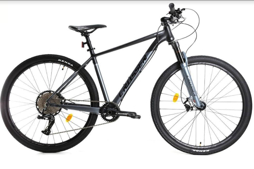 

Горный велосипед Crosser МТ-041 29* рама 19 (21sSHIMANO+Hydra) черно-серый