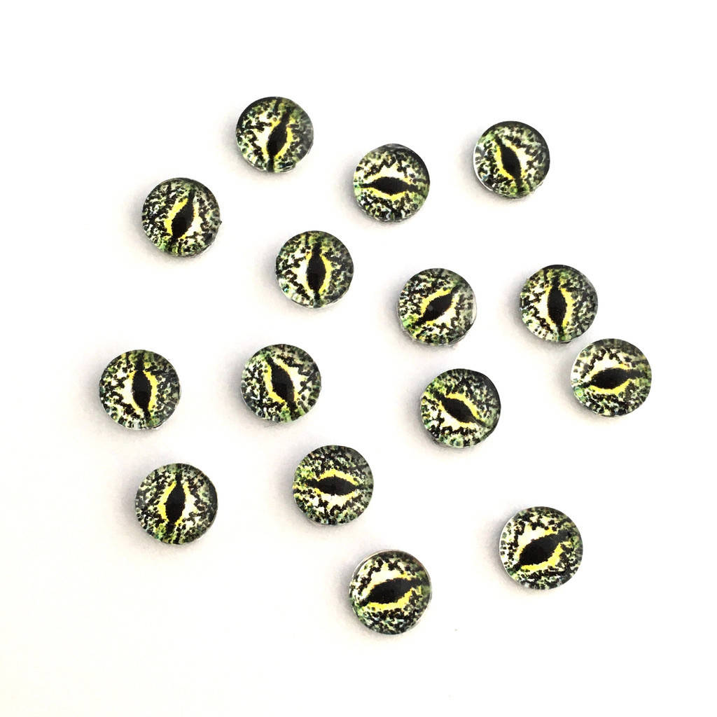 

Стеклянные кабошоны. Глаза 6 мм (). Цена за 2 шт.