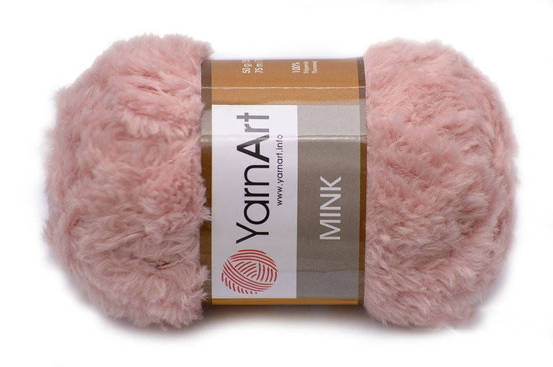 

Пряжа YarnArt Mink 341, Розовый