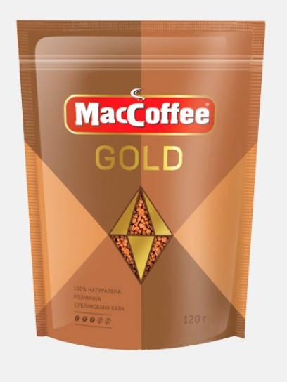 

MacCoffee Голд растворимый кофе 120 грамм