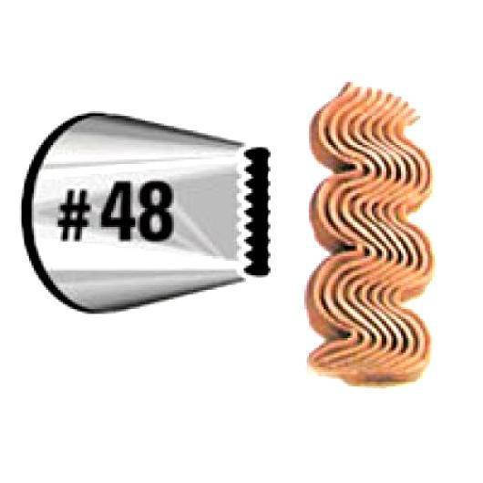 

Кондитерская насадка Дорожка, корзинка №48