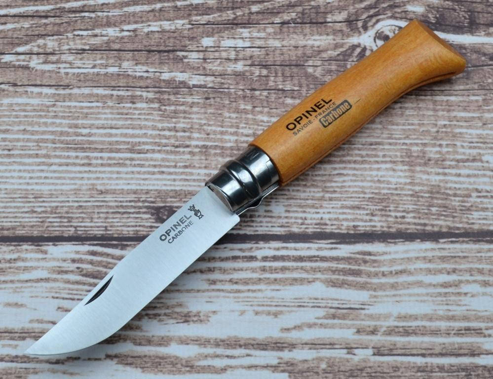 

Нож Opinel Carbon Steel №8 VRN