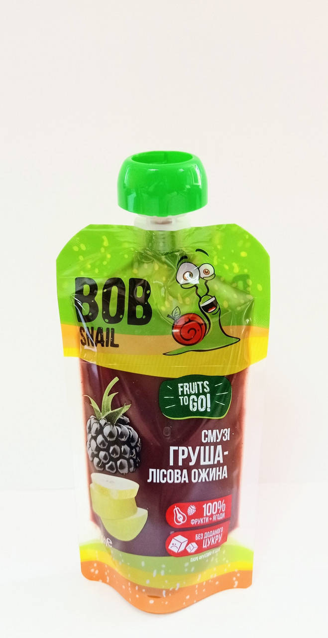 

Смузи ГРУША ЕЖЕВИКА 120г Равлик Боб Bob