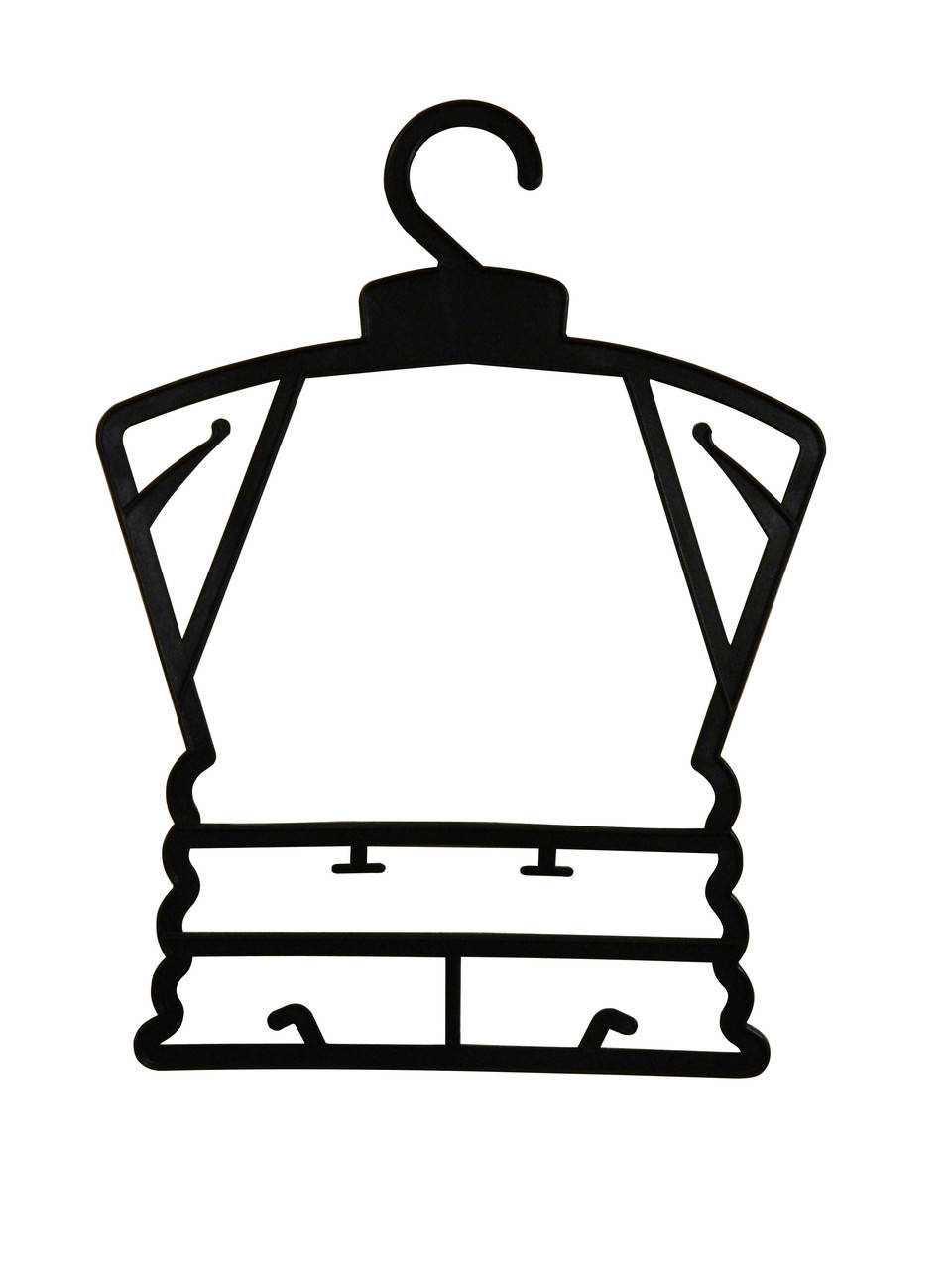 

Вешалка "Рамка" детская черная малая