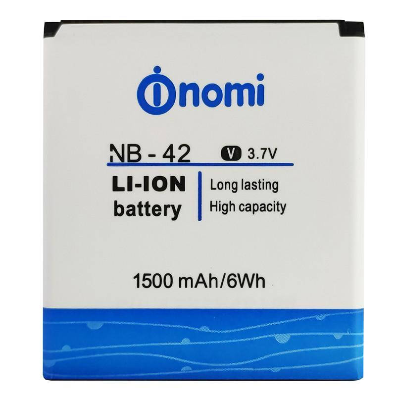 

Батарея Nomi i401, NB42 (1500 mAh) (аккумулятор на Номи и401)